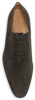 Thumbnail for your product : Sutor Mantellassi Olive Suede Dress Shoe