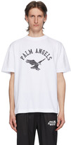 Thumbnail for your product : Palm Angels White College Eagle T-Shirt