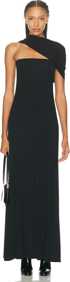 Helmut Lang Sash Maxi Dress in Black