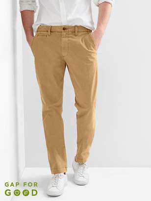 Color Vintage Wash Khakis in Slim Fit with GapFlex
