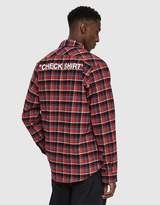 Thumbnail for your product : Off-White Off White Check Button Up Shirt in Red White