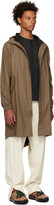 Thumbnail for your product : Rains Brown Fishtail Parka