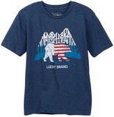 Thumbnail for your product : Lucky Brand Home of the Brave Tee (Little Boys)