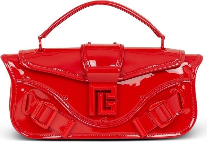 Christian Louboutin Clutch bags Dark red Patent leather ref.994613 - Joli  Closet