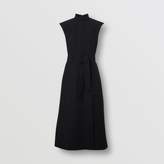 Thumbnail for your product : Burberry Wool Silk Belted Dress