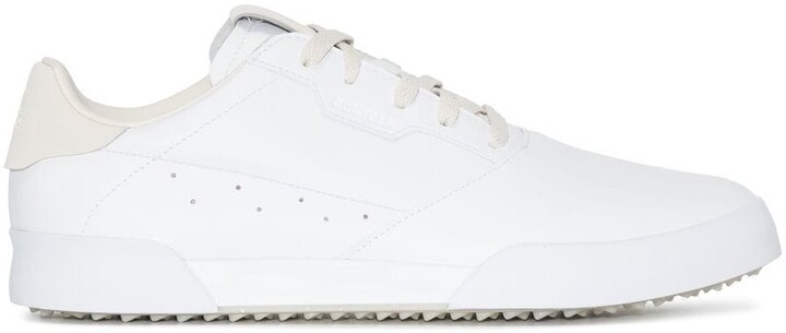 Adidas White Leather Shoes | ShopStyle