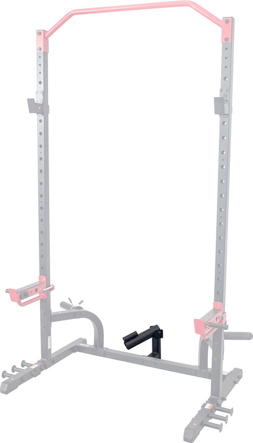 Sunny Health & Fitness Landmine Power Rack Attachment, Black
