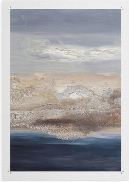 Rosecliff Heights Tidal Seafoam Horizon I -Canvas Print Only - NOT FRAMED