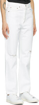 Thumbnail for your product : AGOLDE White 90s Mid-Rise Loose-Fit Jeans