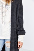 Thumbnail for your product : UO 2289 State Of Being Back-Zip Knit Long Coat