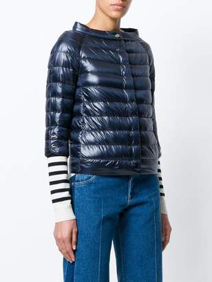 Herno quilted cropped jacket