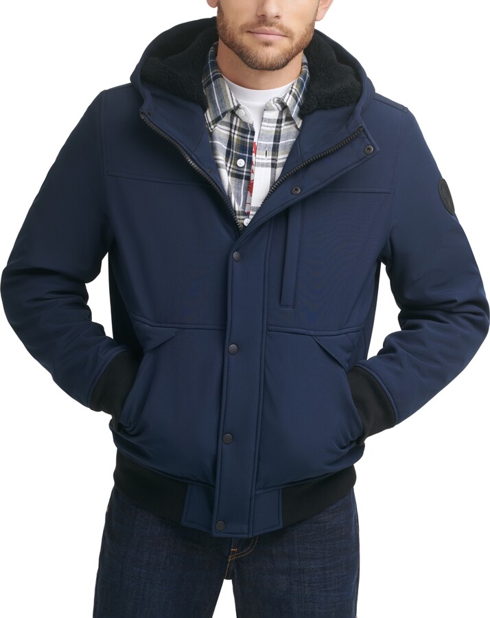 Levi's Men's Soft Shell Sherpa Lined Hooded Jacket ShopStyle