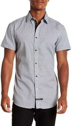 English Laundry Graphic Patterned Short Regular Fit Sleeve Shirt
