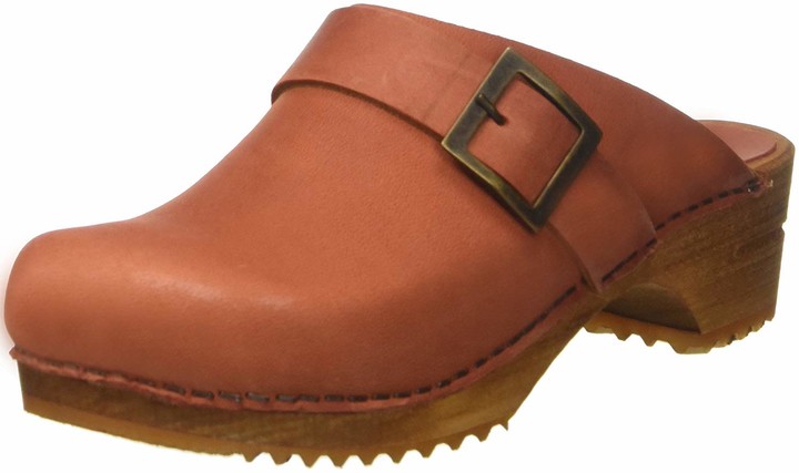 womens leather mules uk