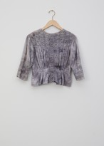 Thumbnail for your product : Mimi Prober Barton Floral Dye Blouse