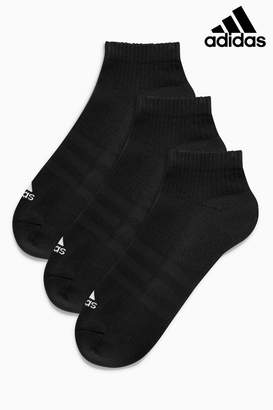 Next Mens adidas Adult 3⁄4 Socks 3 Pack