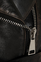 Thumbnail for your product : Christopher Kane Belted leather jacket