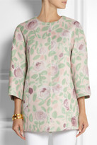 Thumbnail for your product : RED Valentino Floral-print scuba coat