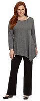 Thumbnail for your product : Westbound Woman 2652 Westbound Plus Asymmetrical Tunic