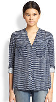 Thumbnail for your product : Soft Joie Brendale Ikat-Print Blouse