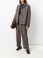 Thumbnail for your product : YMC Loose Fit Plaid Trousers