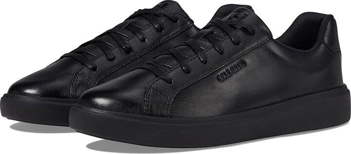 Cole Haan Grand Crosscourt Daily Sneakers Women's Shoes Black/Black : 5.5 C - Wide, Leather