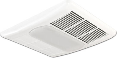 Delta Breez Exhaust 80 CFM Bathroom Fan/Light with Heater