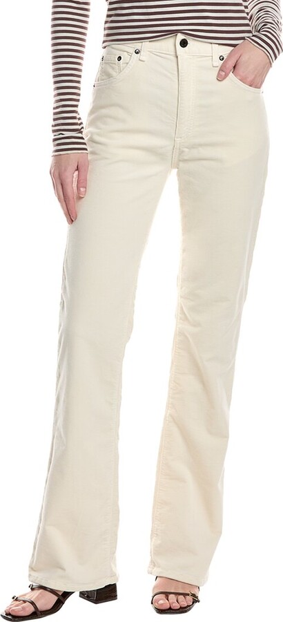 Askk Ny Cruz Winter White Boot Jean