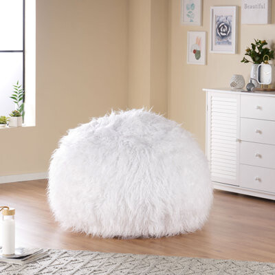Standard Classic Faux Fur Bean Bag