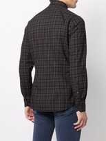 Thumbnail for your product : Xacus Tartan-Print Wool Shirt