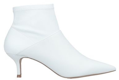 steve madden white ankle booties
