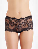 Thumbnail for your product : Wacoal Chrystalle stretch-lace boyshort briefs