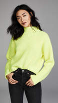 Thumbnail for your product : Diane von Furstenberg Long Sleeve Chunky Ribbed Sweater
