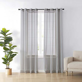 Thumbnail for your product : Asstd National Brand Arm And Hammer Curtain Fresh Odor-Neutralizing Sheer Grommet Top Single Curtain Panel