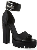 Thumbnail for your product : Alexander McQueen 39S leather sandals