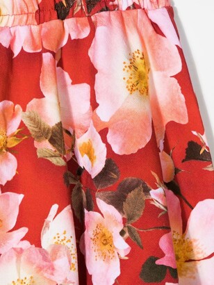 Molo Barbera floral-print skirt