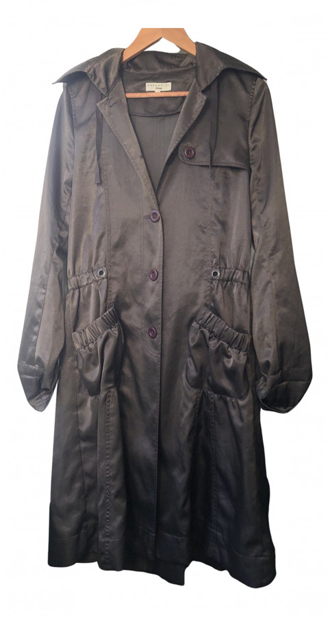 Essentiel Antwerp Metallic Polyester Trench coats - ShopStyle
