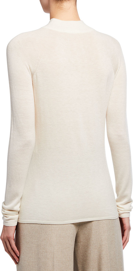Vince seamless funnel neck pullover Clearance