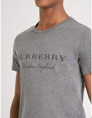 Burberry Printed logo jersey T-shirt