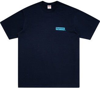 Supreme Men's Blue T-shirts | ShopStyle