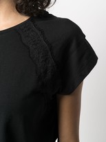 Thumbnail for your product : Calvin Klein cropped-sleeve T-shirt
