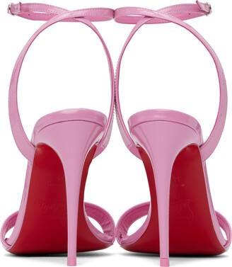 Christian Louboutin Pink Loubigirl Heeled Sandals - ShopStyle