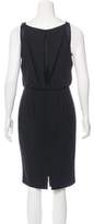 Thumbnail for your product : Adam Cutout Wool Dress