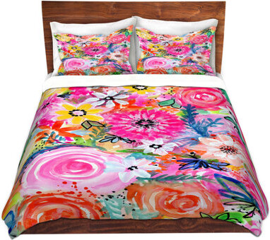 DiaNoche Designs DiaNoche Duvet Cover Sets Microfiber by Robin Mead - Blissful