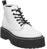 Thumbnail for your product : Office Absorb Chunky Lace Up Boots White Leather
