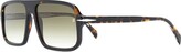 Thumbnail for your product : David Beckham Tortoiseshell Tinted Sunglasses