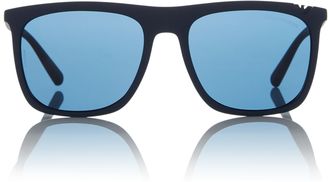 Emporio Armani Blue EA4095 Square Sunglasses