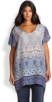 Thumbnail for your product : Johnny Was Johnny Was, Sizes 14-24 Dasha Tunic
