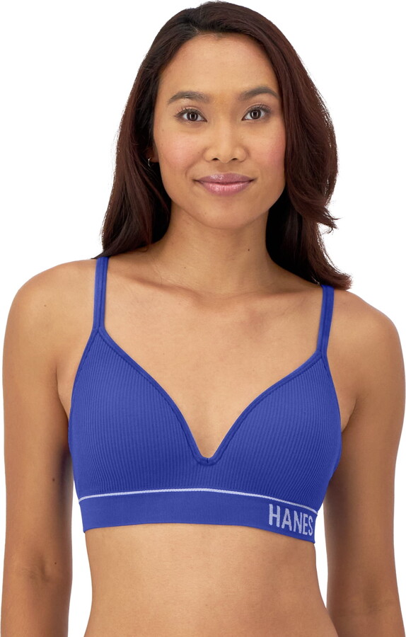 Hanes Originals Women’s Rib Contour Wirefree Bra