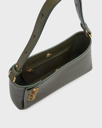BALMAIN｜Embleme Shoulder a2172 Balmain Embleme Shoulder Bag in Grained Leather | Neiman Marcus